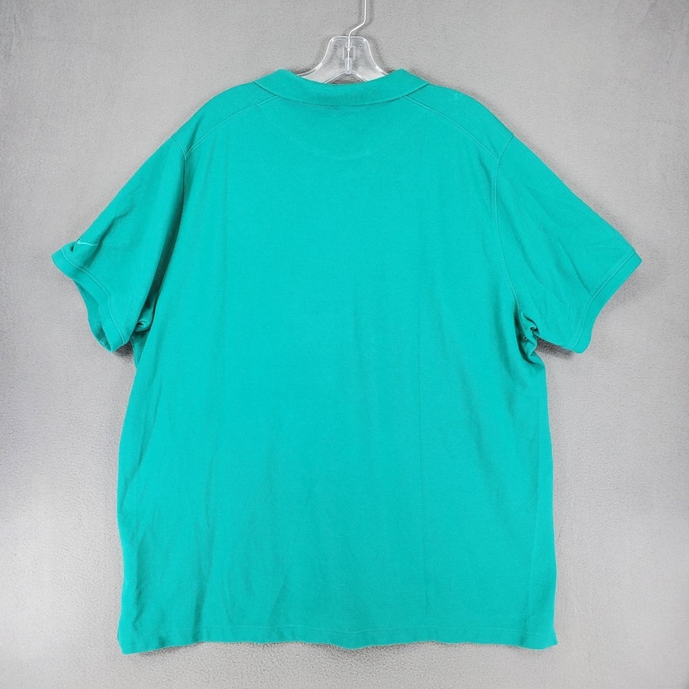Nike Golf Tiger Woods Frank Polo 2020 Green Masters CJ0880-370 Men's Size XL - Picture 4 of 6